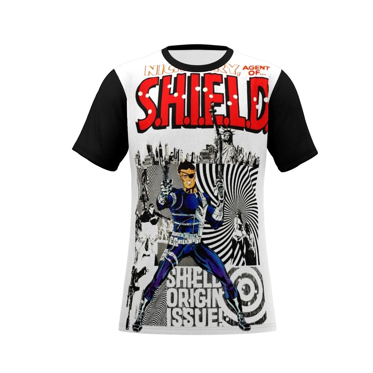 NICK FURY 4 OVER PRINT SHIRT & TANK - STERANKO ART