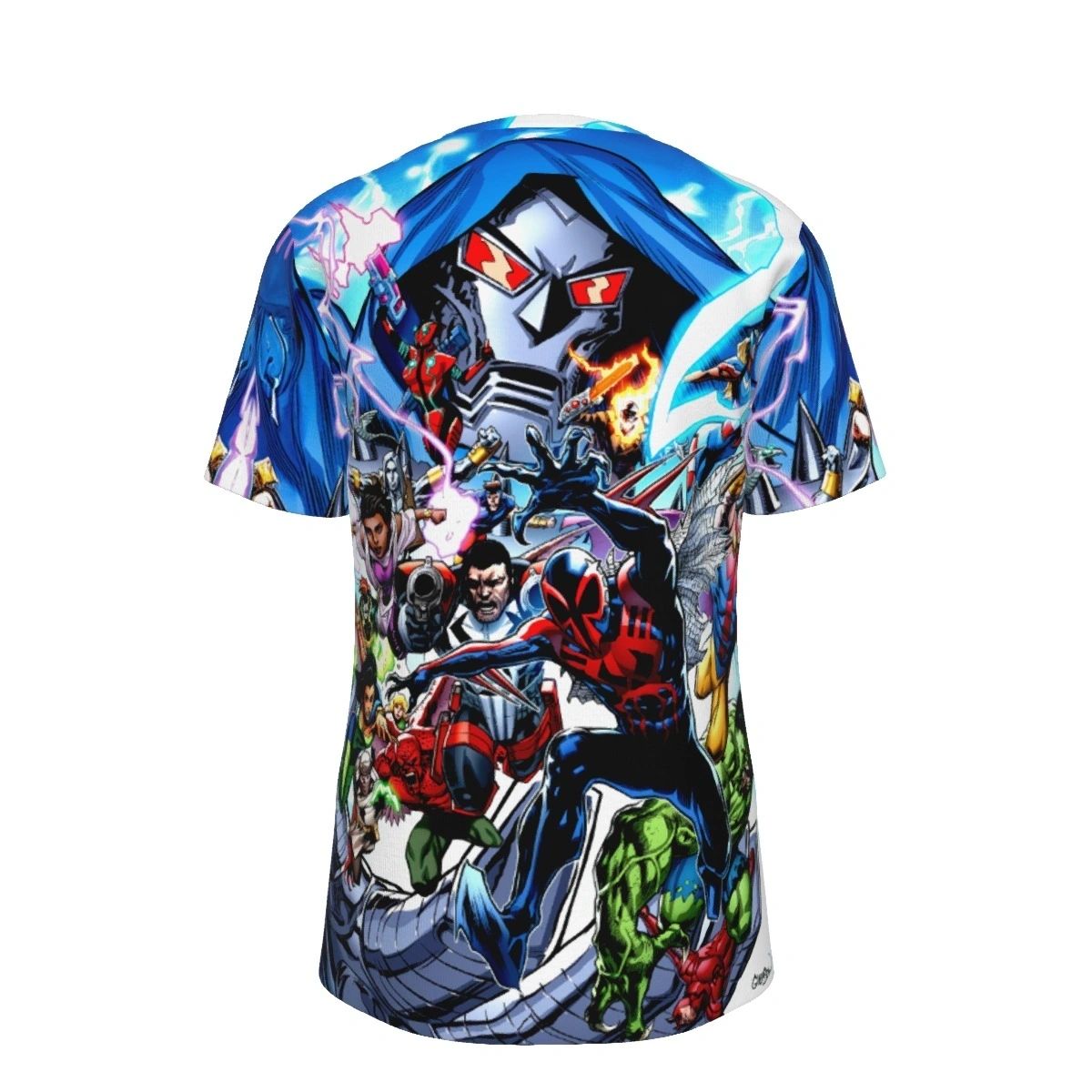 SPIDER-MAN 2099 PINUP OVER PRINT SHIRT & TANK