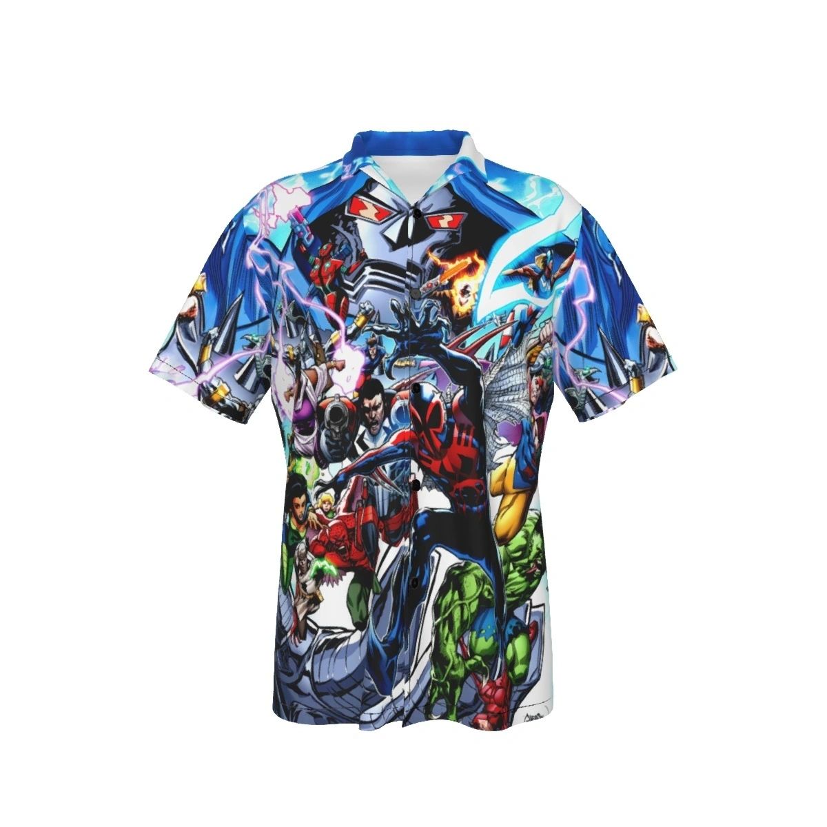 SPIDER-MAN 2099 PINUP OVER PRINT SHIRT & TANK