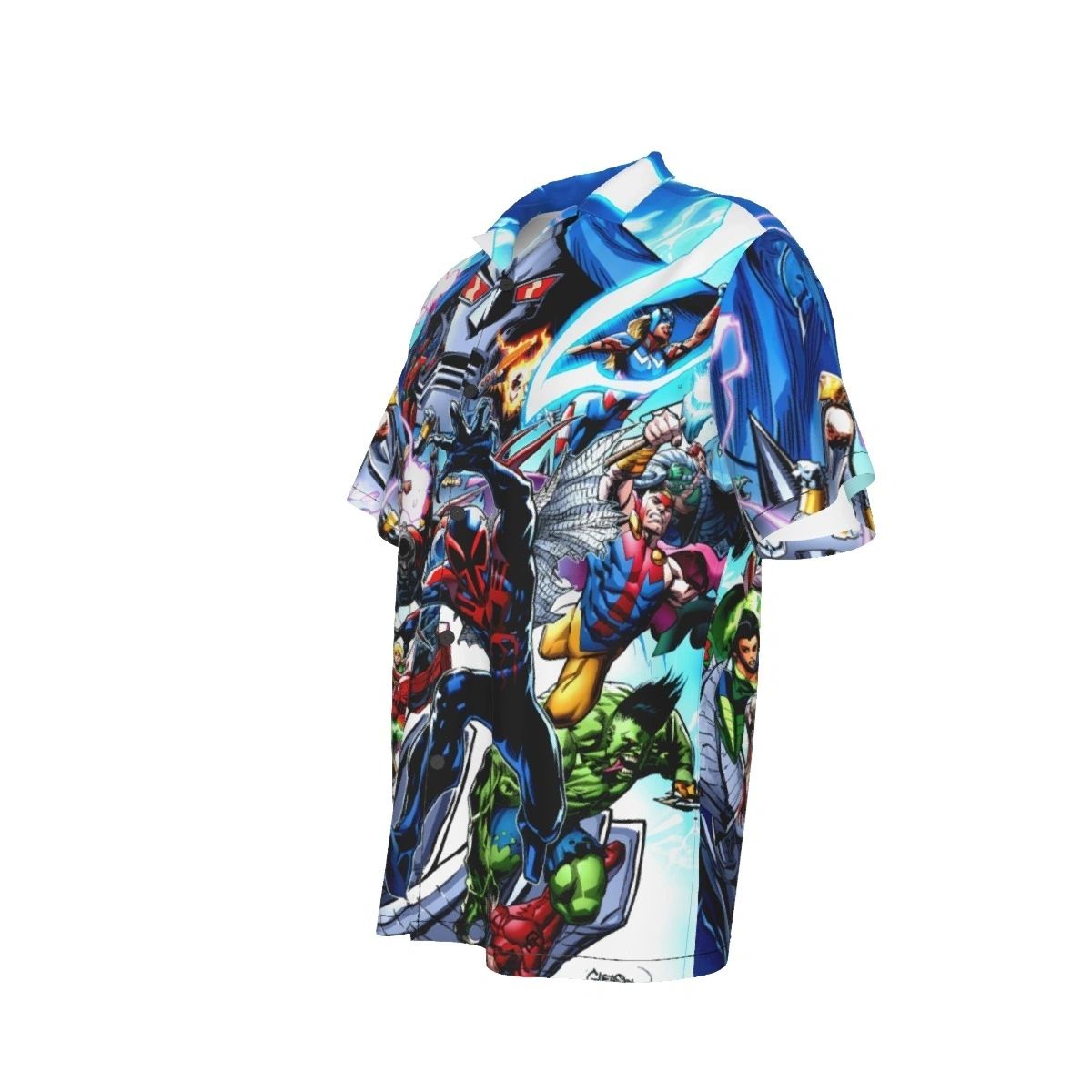 SPIDER-MAN 2099 PINUP OVER PRINT SHIRT & TANK