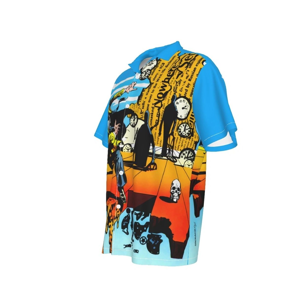 NICK FURY PINUP OVER PRINT SHIRT & TANK - STERANKO ART