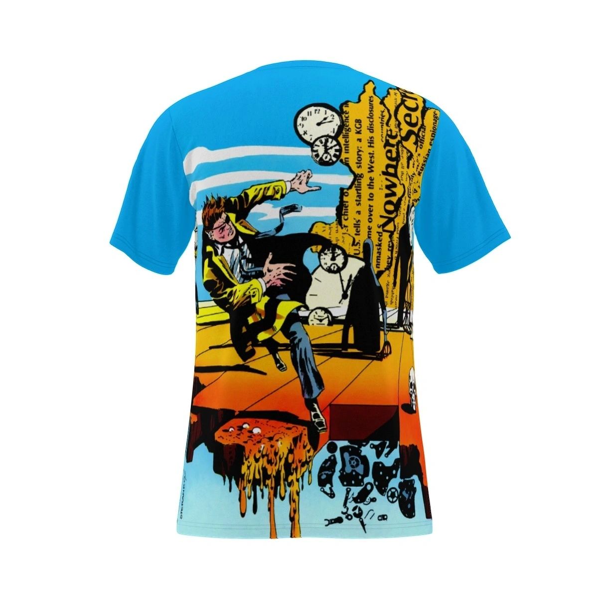NICK FURY PINUP OVER PRINT SHIRT & TANK - STERANKO ART