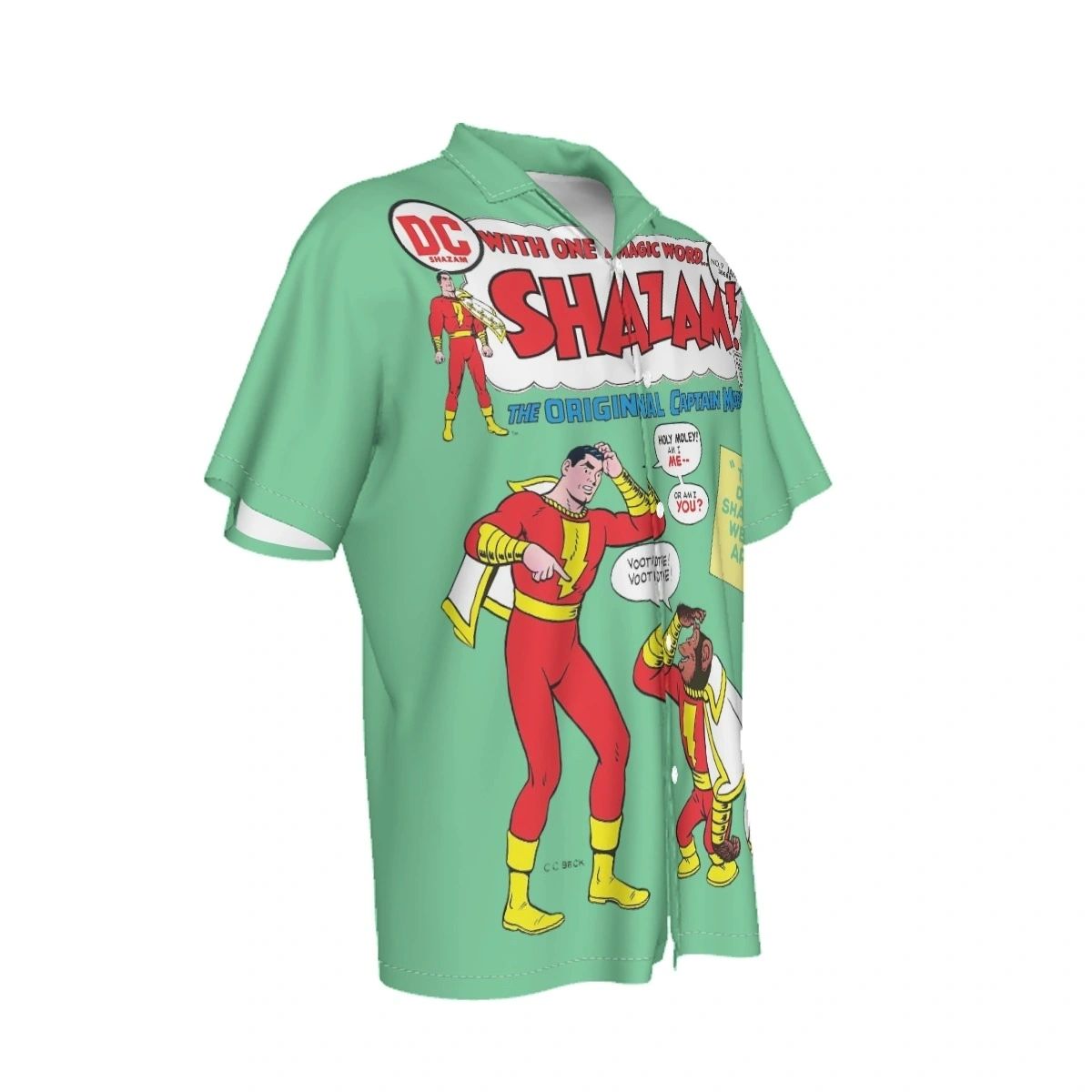 SHAZAM 9 PINUP OVER PRINT SHIRT & TANK