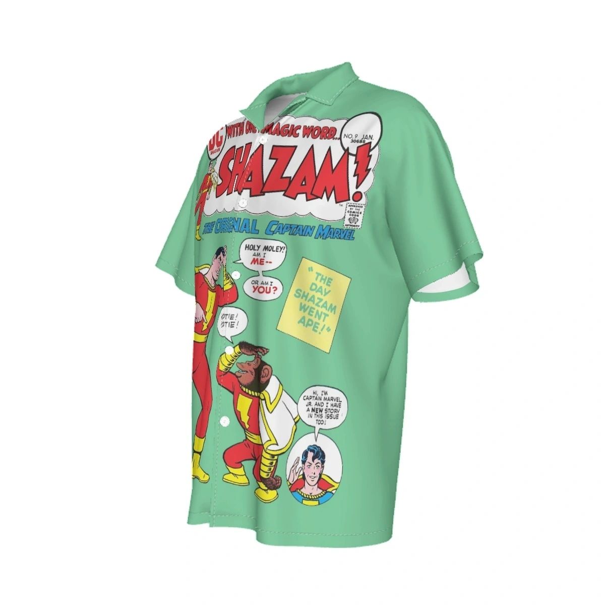 SHAZAM 9 PINUP OVER PRINT SHIRT & TANK