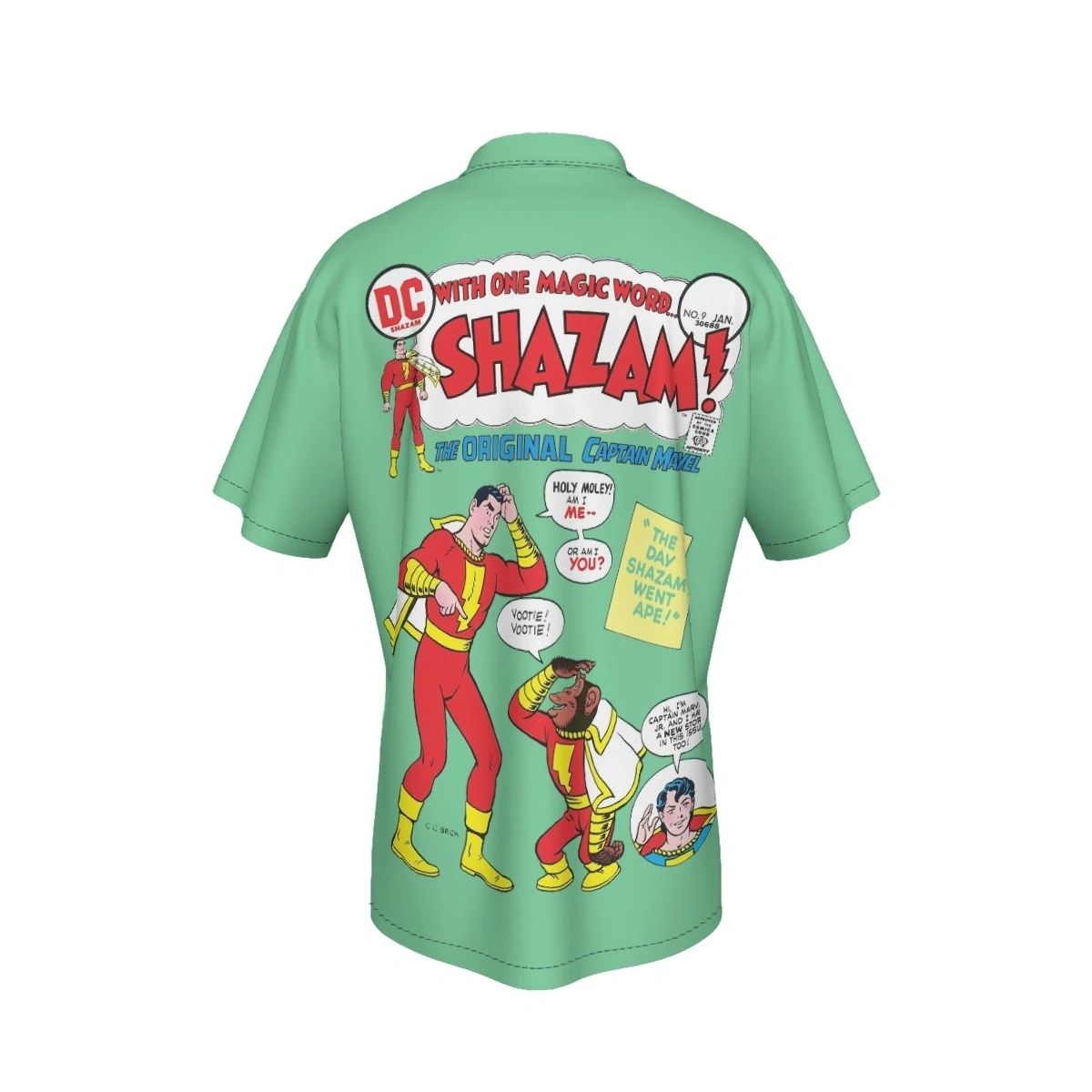 SHAZAM 9 PINUP OVER PRINT SHIRT & TANK