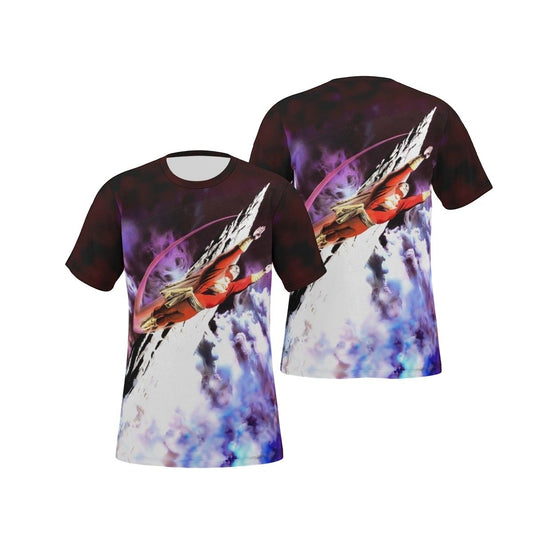 SHAZAM ROSS PAGE OVER PRINT SHIRT & TANK - ALEX ROSS