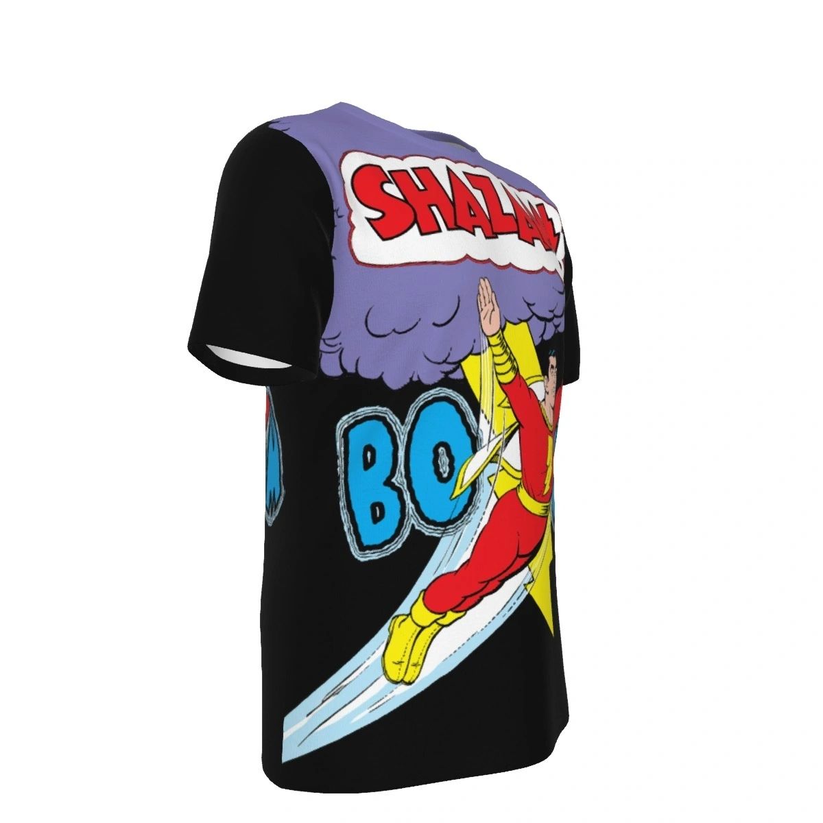 SHAZAM BOOM SPLASH PAGE OVER PRINT SHIRT & TANK