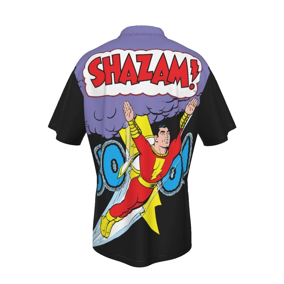 SHAZAM BOOM SPLASH PAGE OVER PRINT SHIRT & TANK