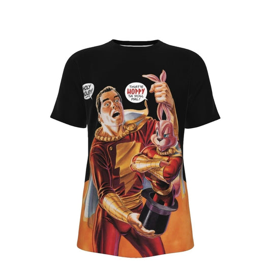 POWER OF SHAZAM 27 HOPPY OVER PRINT SHIRT & TANK