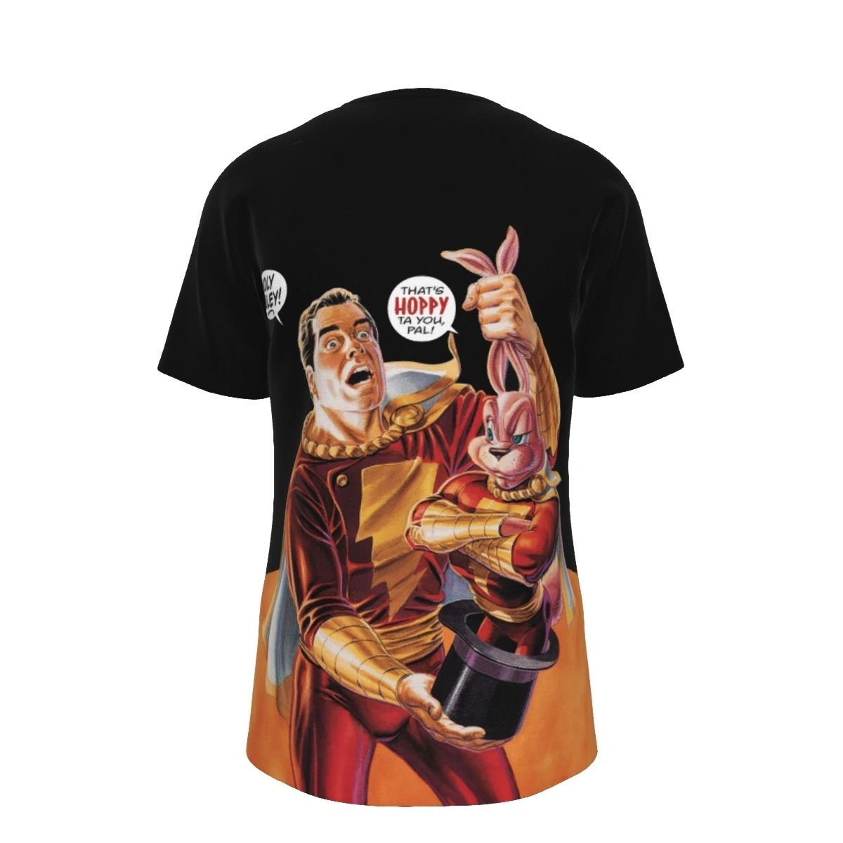 POWER OF SHAZAM 27 HOPPY OVER PRINT SHIRT & TANK