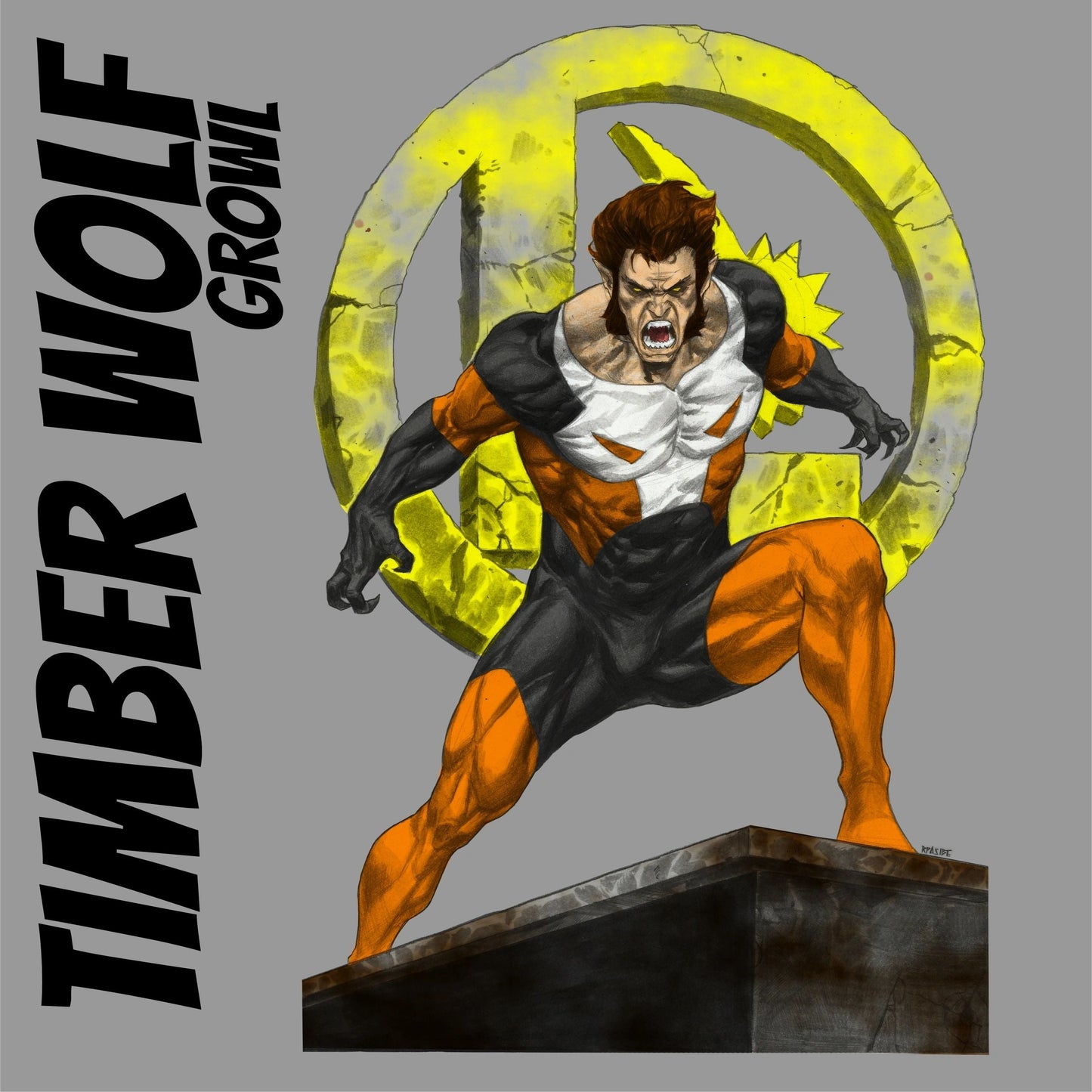 Timber Wolf Growl Shirt
