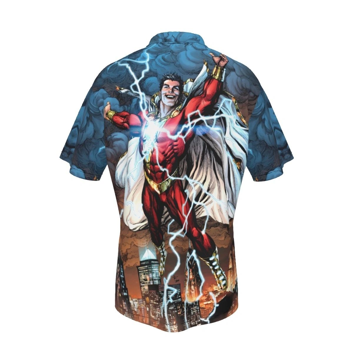 SHAZAM 1 V3 VAR OVER PRINT SHIRT & TANK - GARY FRANK ART