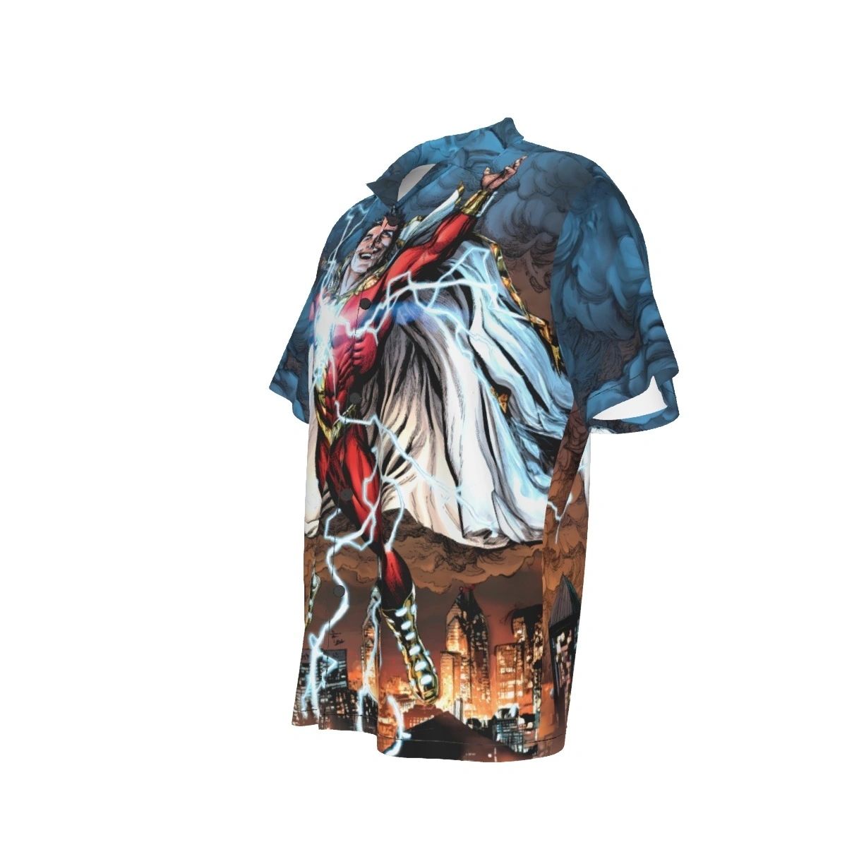 SHAZAM 1 V3 VAR OVER PRINT SHIRT & TANK - GARY FRANK ART