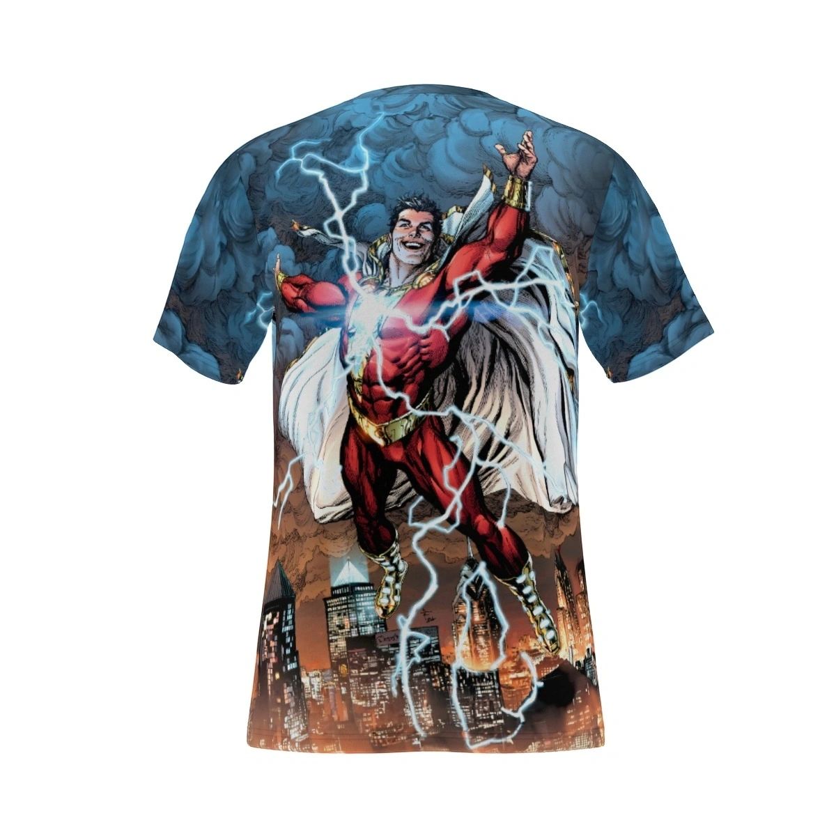 SHAZAM 1 V3 VAR OVER PRINT SHIRT & TANK - GARY FRANK ART