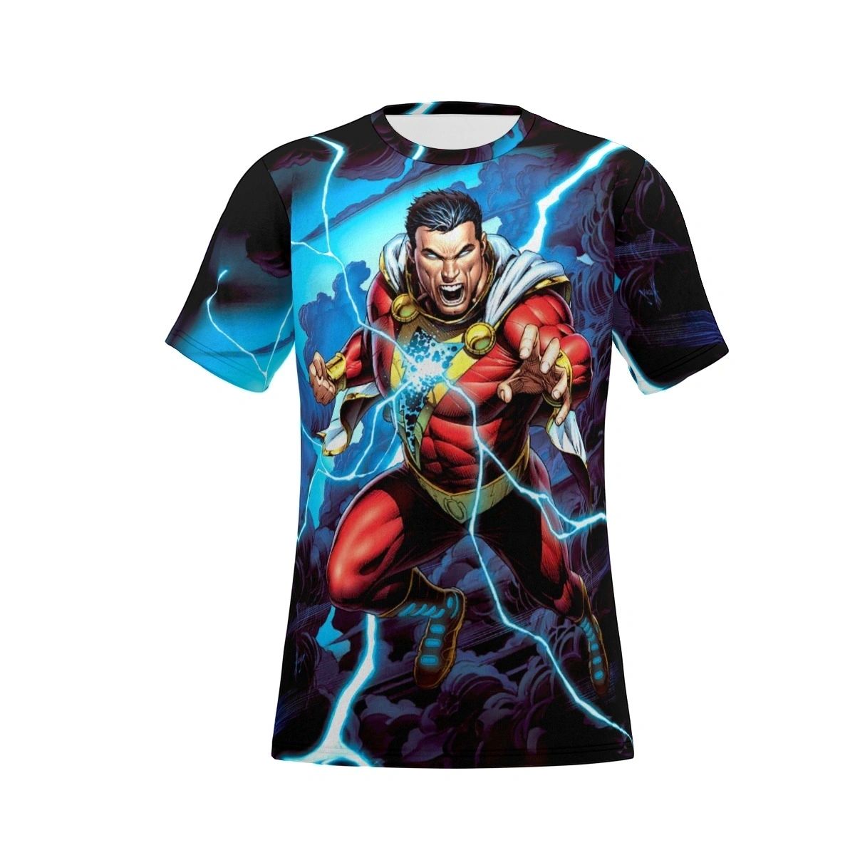 SHAZAM #14 VAR OVER PRINT SHIRT & TANK - DALE KEOWN ART