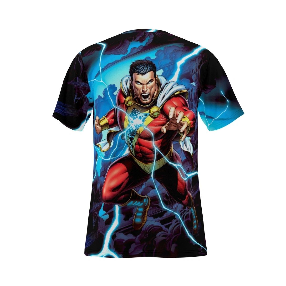 SHAZAM #14 VAR OVER PRINT SHIRT & TANK - DALE KEOWN ART