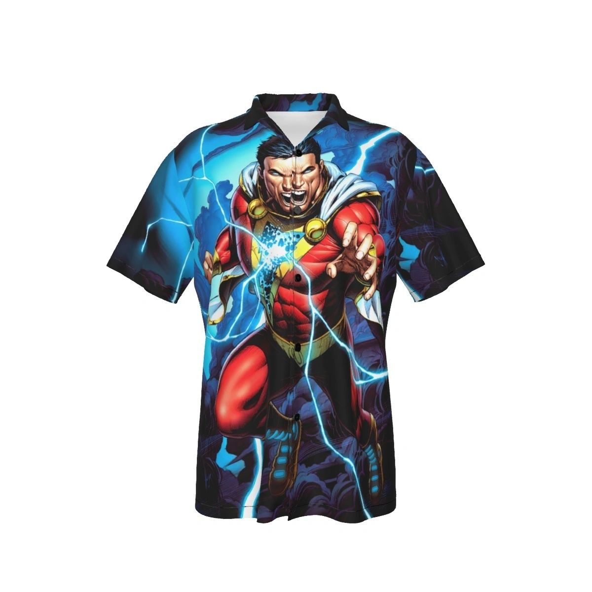 SHAZAM #14 VAR OVER PRINT SHIRT & TANK - DALE KEOWN ART
