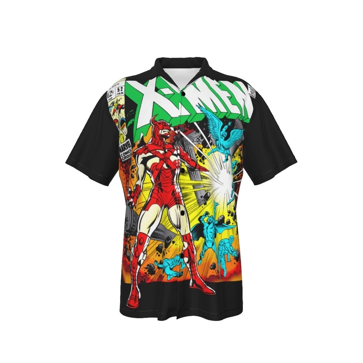 XMEN 52 OVER PRINT SHIRT & TANK - STERANKO ART