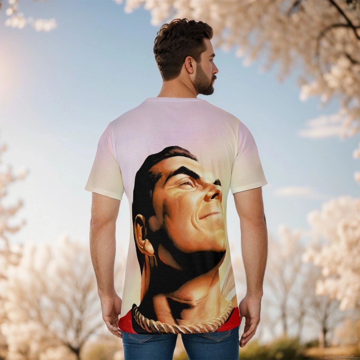 ALEX ROSS SHAZAM HEAD OVER PRINT SHIRT & TANK