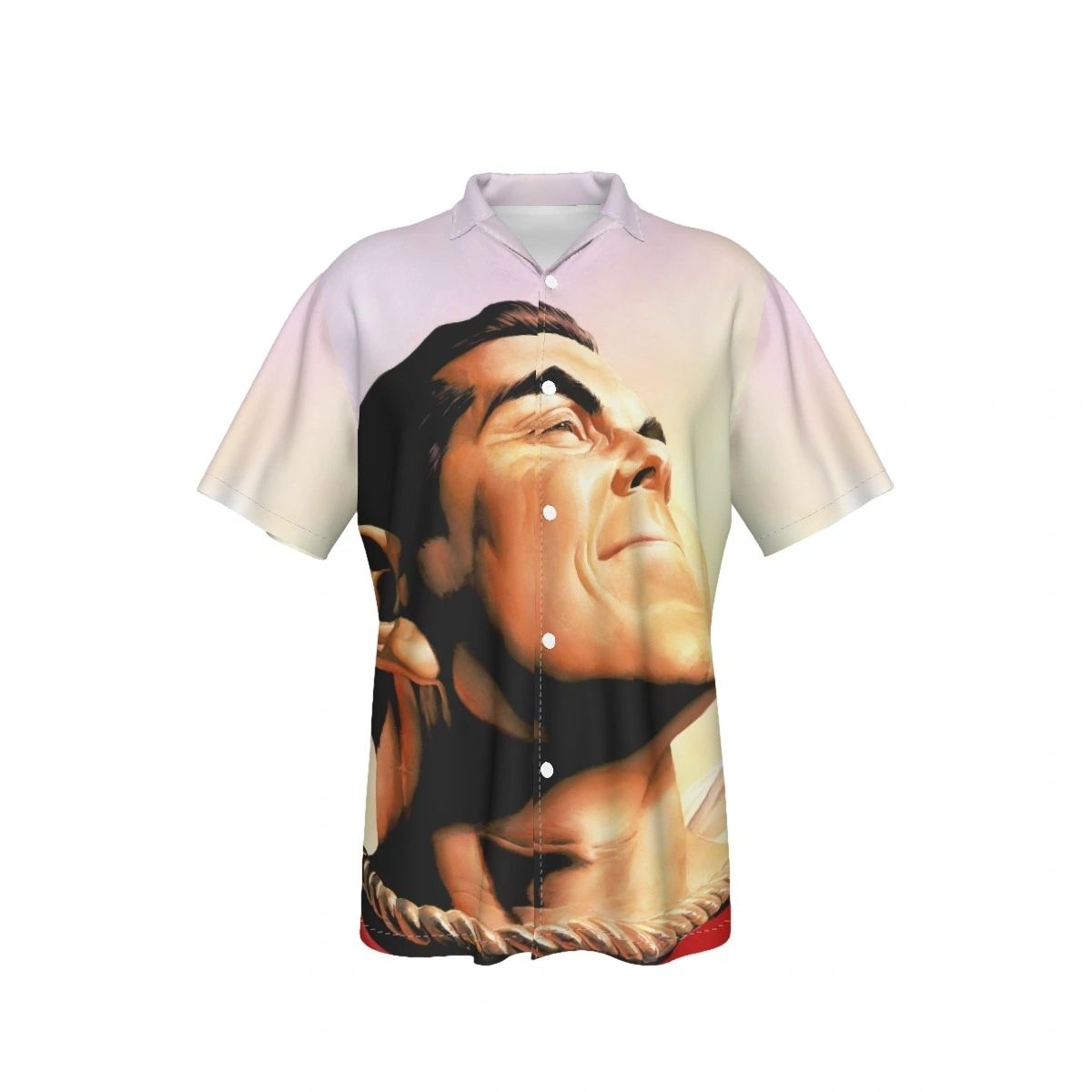 ALEX ROSS SHAZAM HEAD OVER PRINT SHIRT & TANK