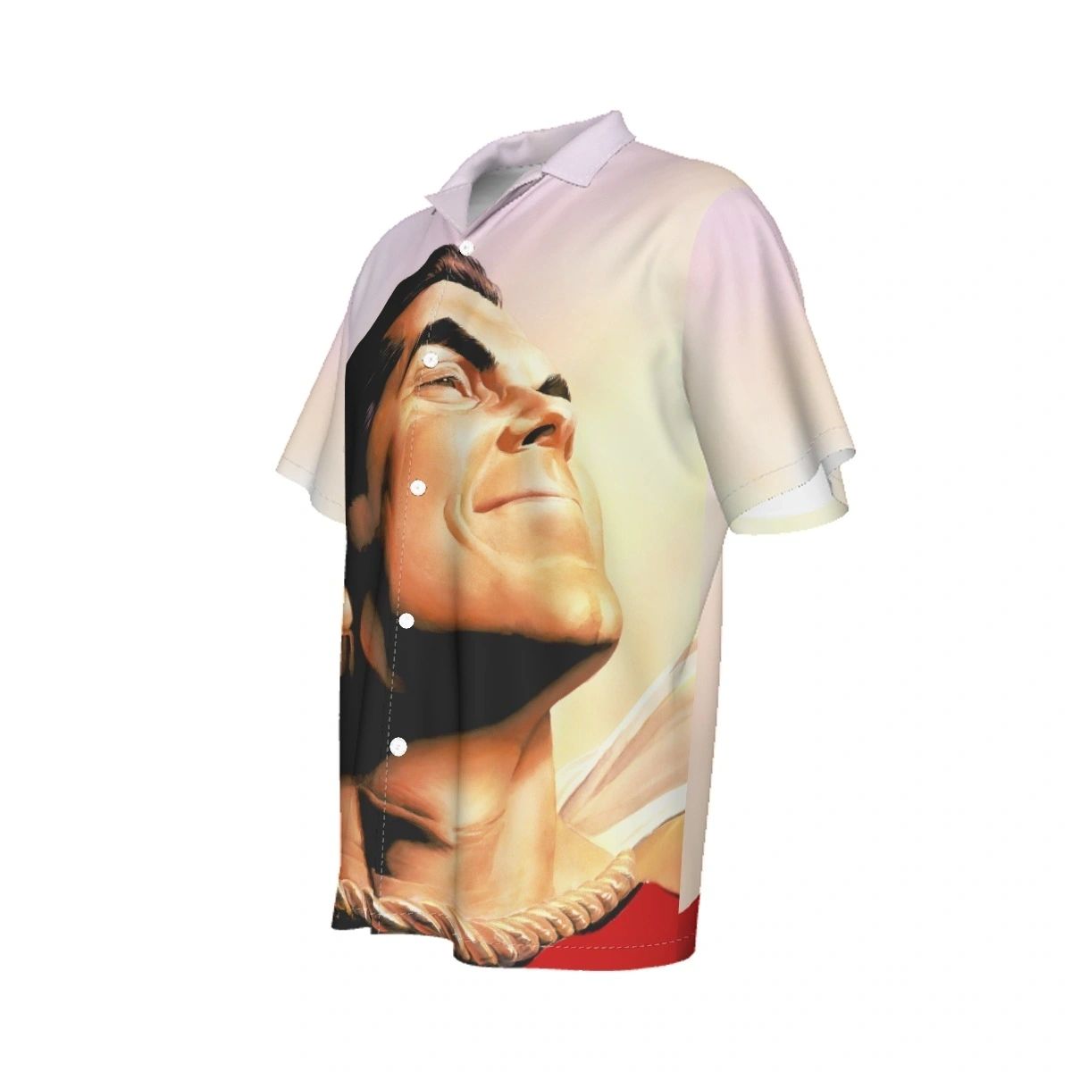 ALEX ROSS SHAZAM HEAD OVER PRINT SHIRT & TANK