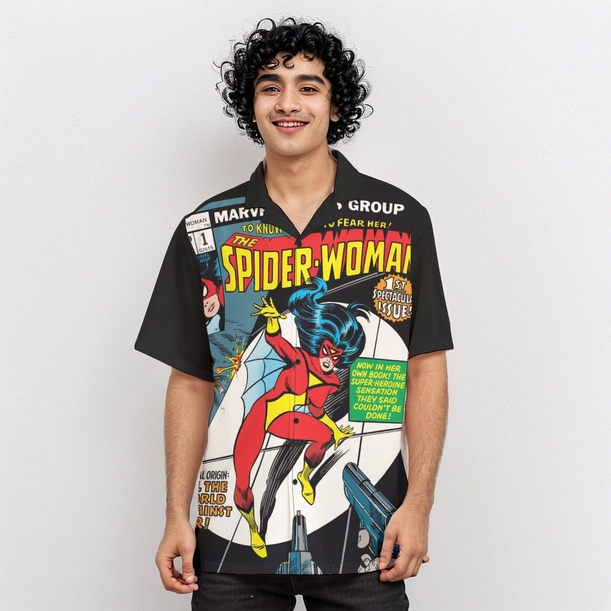 SPIDER-WOMAN 1 OVER PRINT SHIRT & TANK