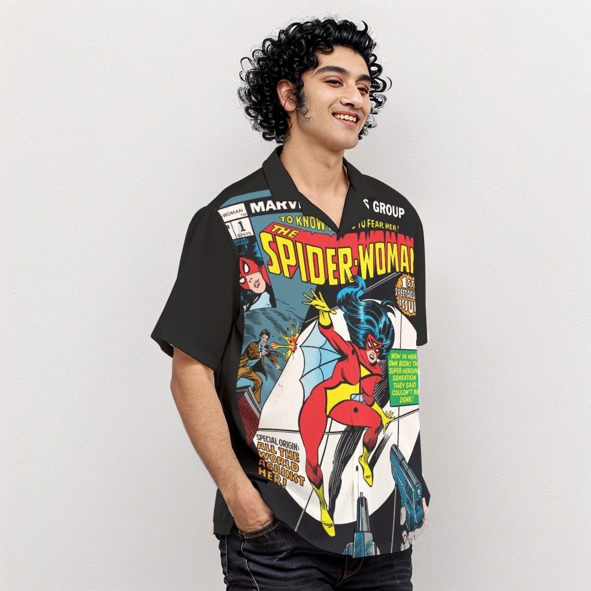 SPIDER-WOMAN 1 OVER PRINT SHIRT & TANK