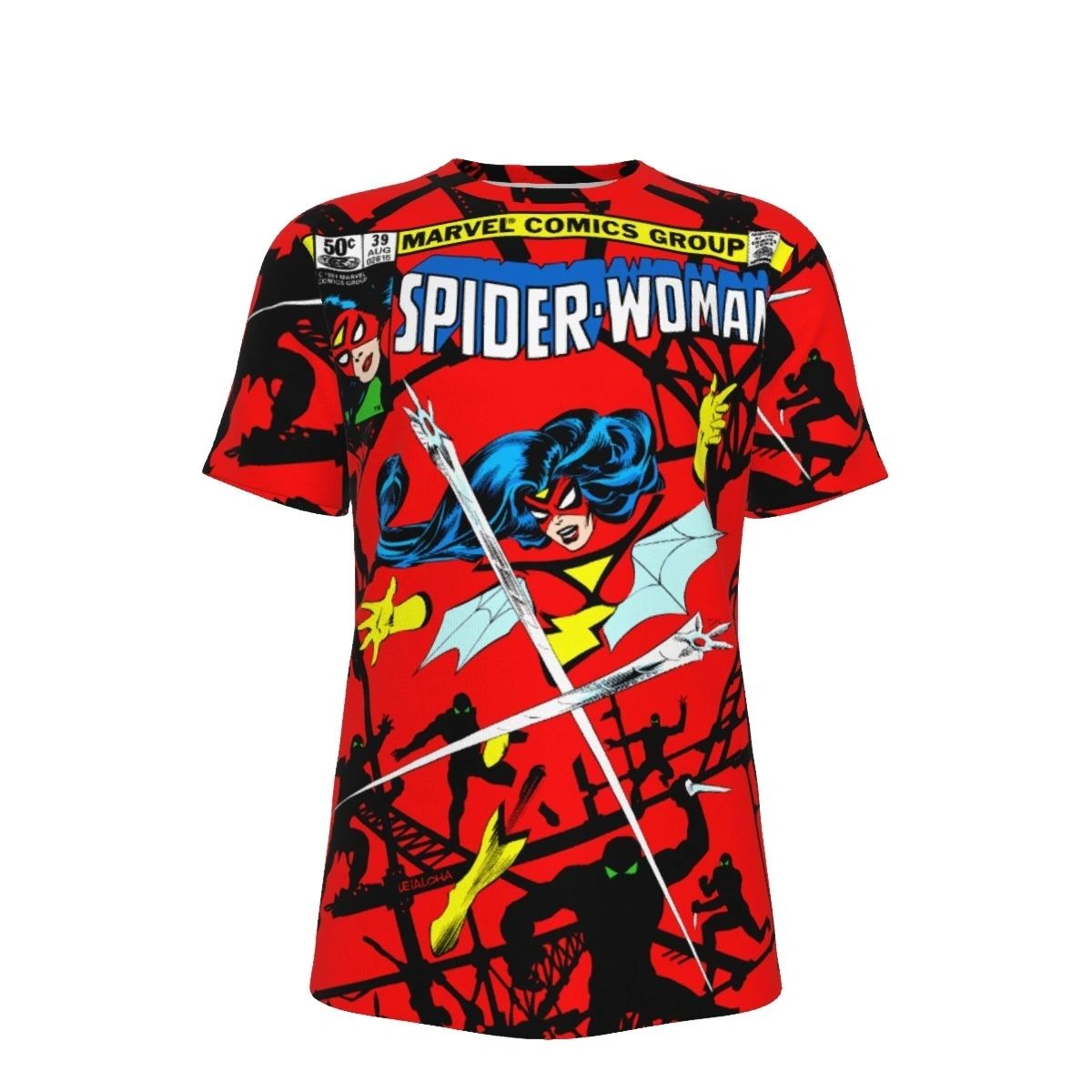 SPIDER-WOMAN 39 OVER PRINT SHIRT & TANK