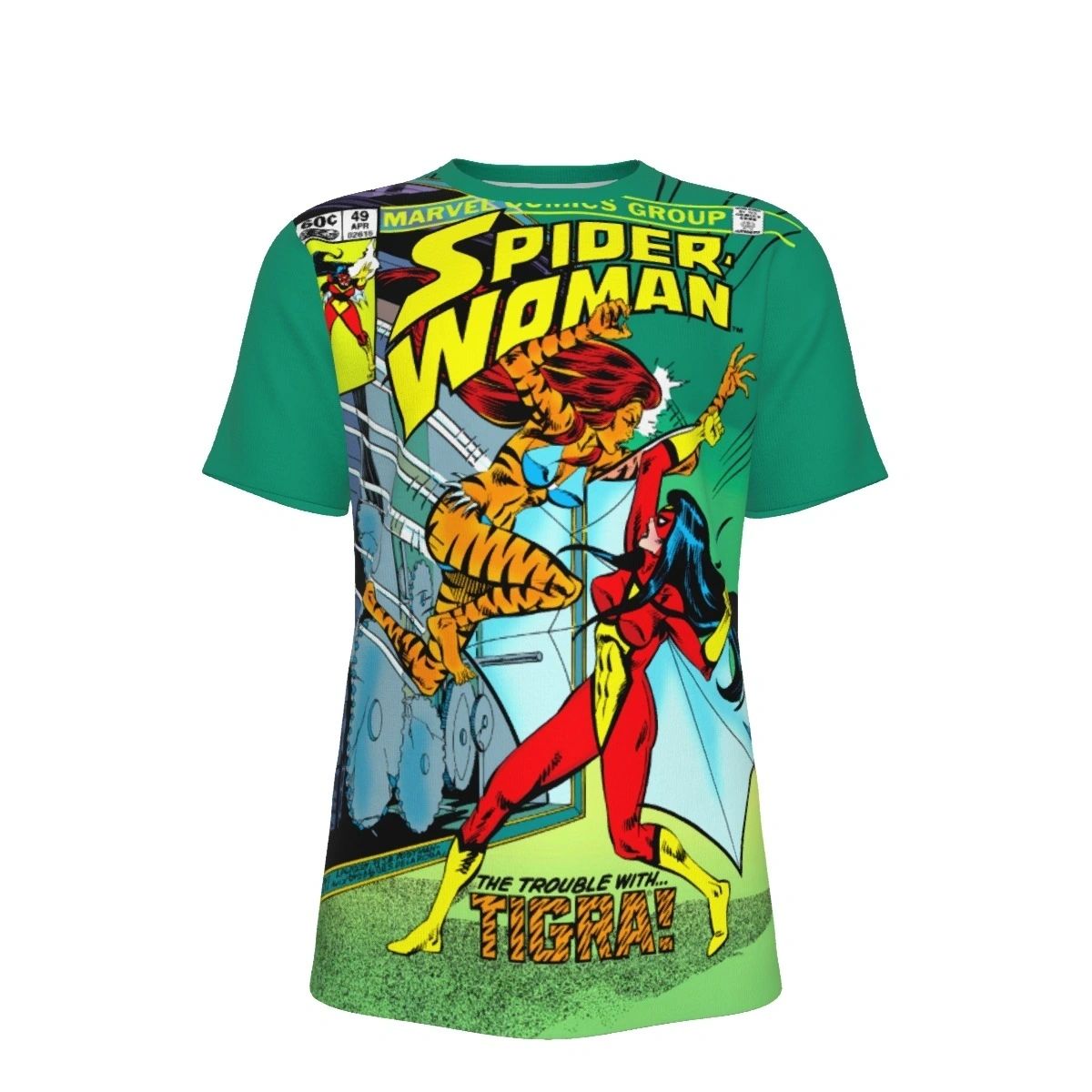SPIDER-WOMAN 49 OVER PRINT SHIRT & TANK - TIGRA