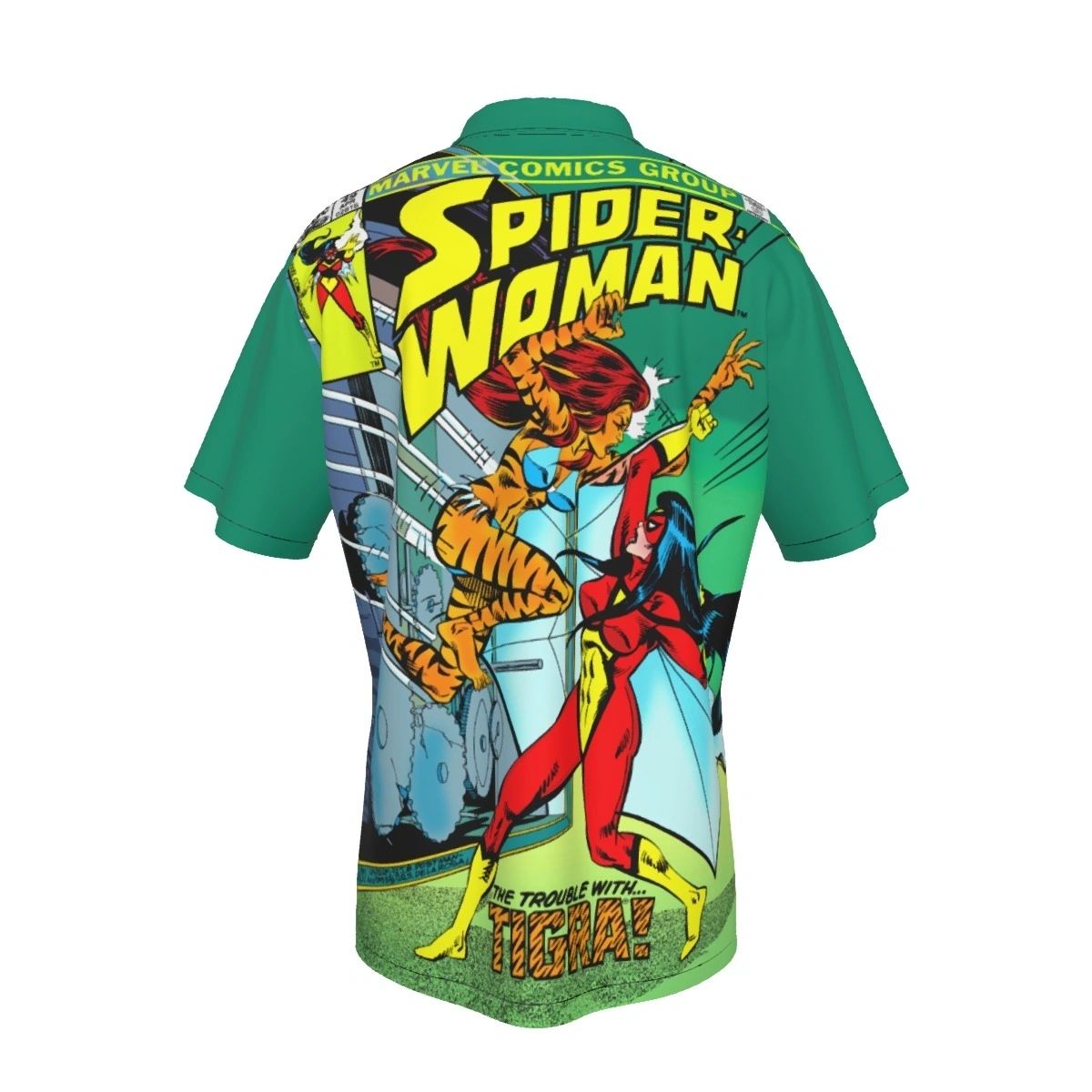 SPIDER-WOMAN 49 OVER PRINT SHIRT & TANK - TIGRA