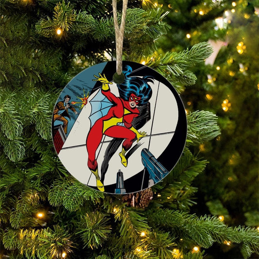 SPIDER-WOMAN CHRISTMAS TREE ORNAMENT