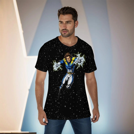 LIGHTNING LAD READY OVER PRINT SHIRT & TANK