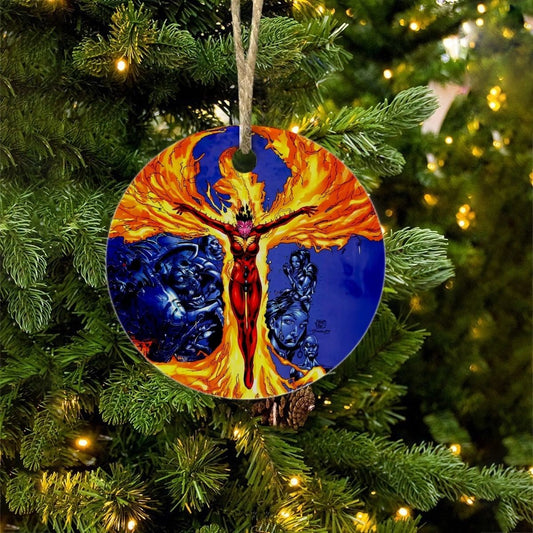 PHOENIX RACHAEL SUMMERS CHRISTMAS TREE ORNAMENT