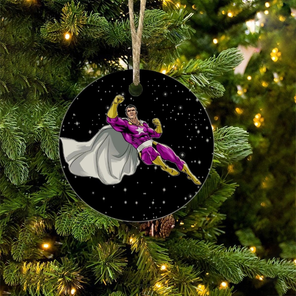 STAR BOY CHRISTMAS TREE ORNAMENT