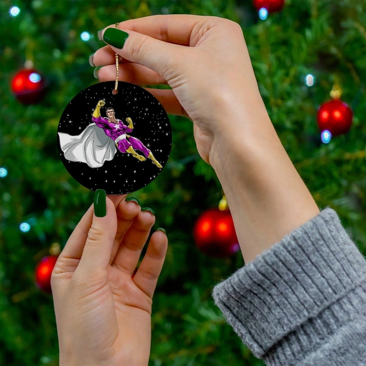 STAR BOY CHRISTMAS TREE ORNAMENT