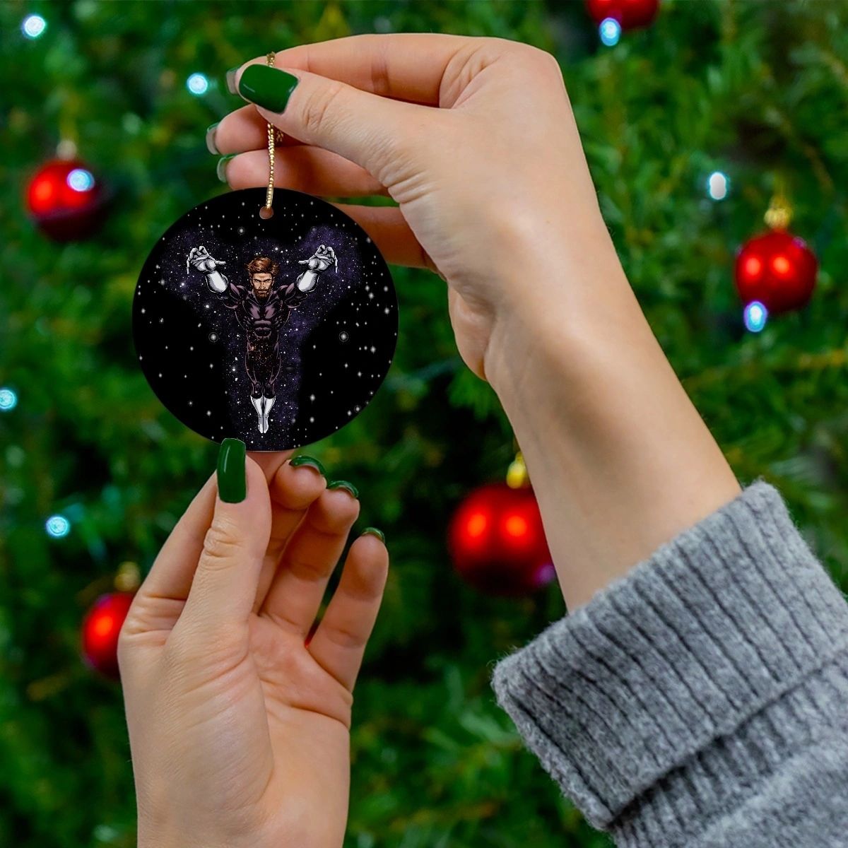 STAR BOY CHRISTMAS TREE ORNAMENT