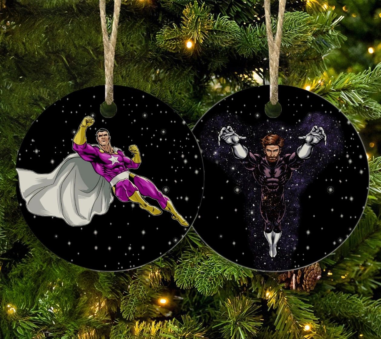 STAR BOY CHRISTMAS TREE ORNAMENT