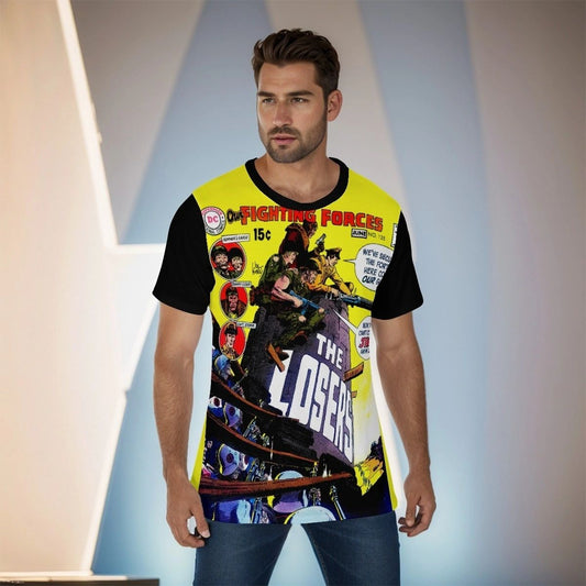 THE LOSER-OUR FIGHTING FORCES 123 OVER PRINT SHIRT & TANK