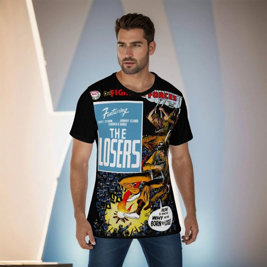 THE LOSER-OUR FIGHTING FORCES 125 OVER PRINT SHIRT & TANK