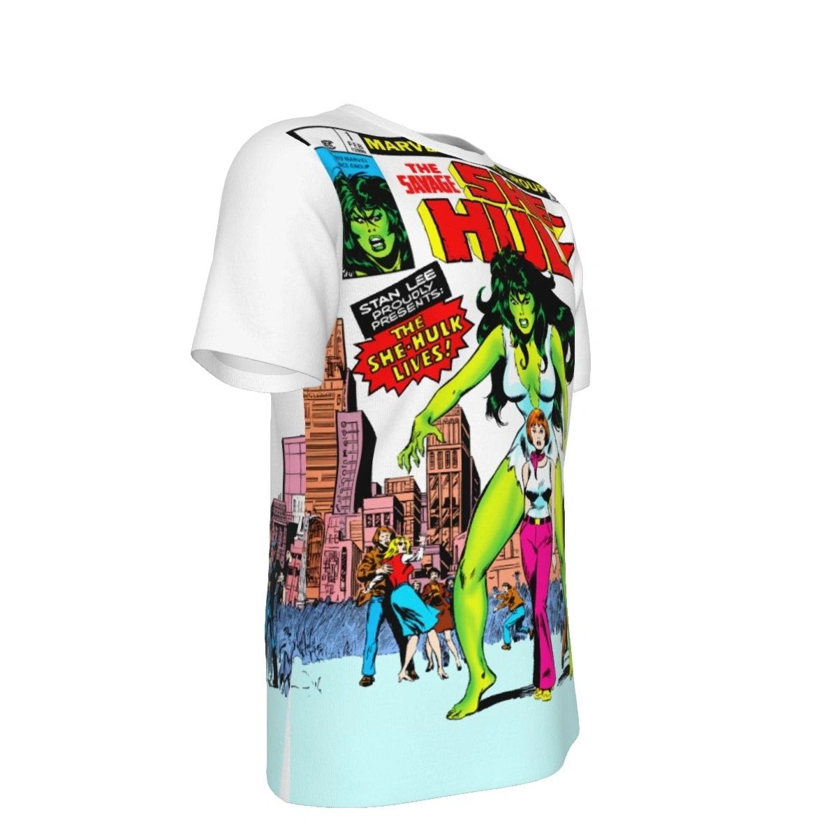 SAVAGE SHE-HULK 1 OVER PRINT SHIRT & TANK