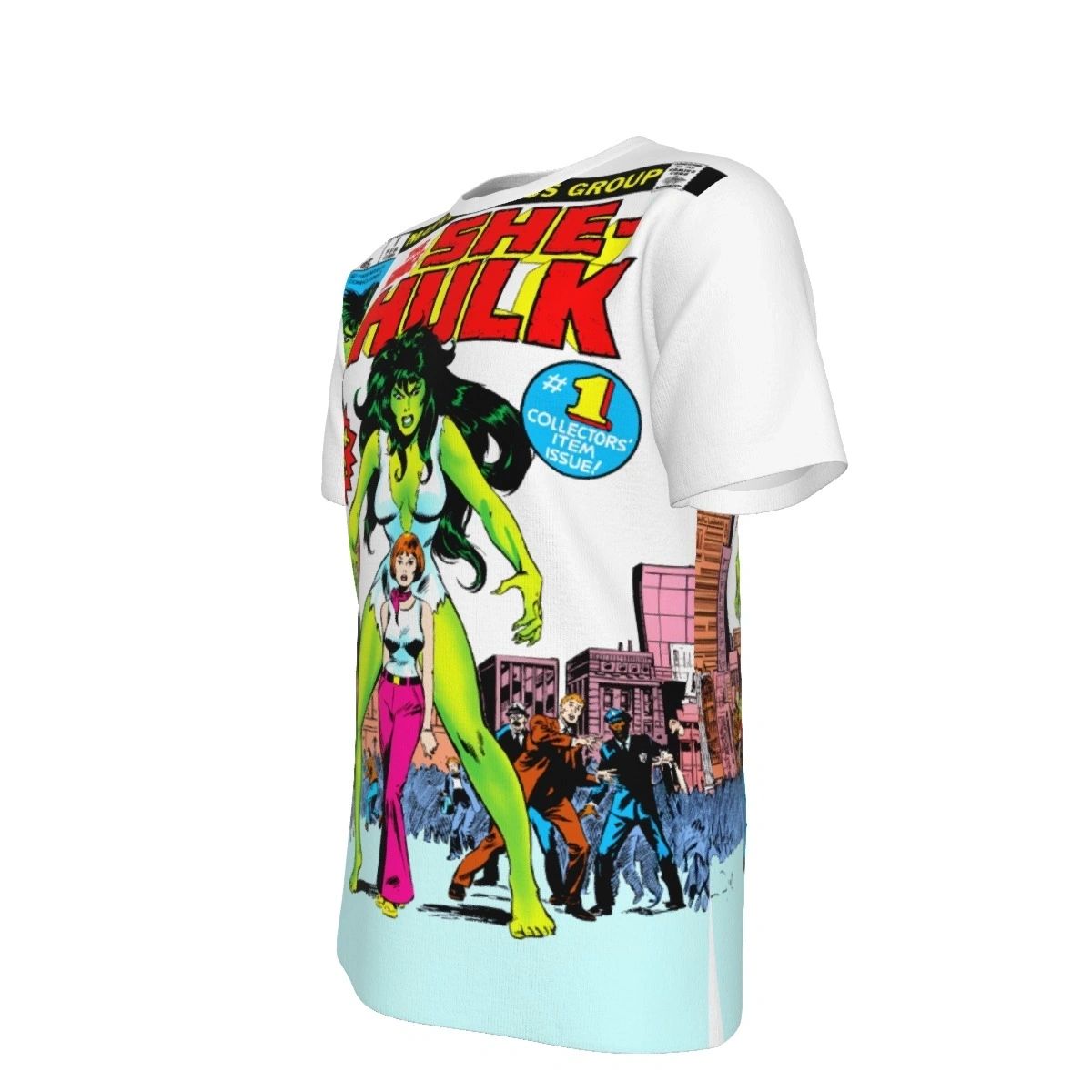 SAVAGE SHE-HULK 1 OVER PRINT SHIRT & TANK