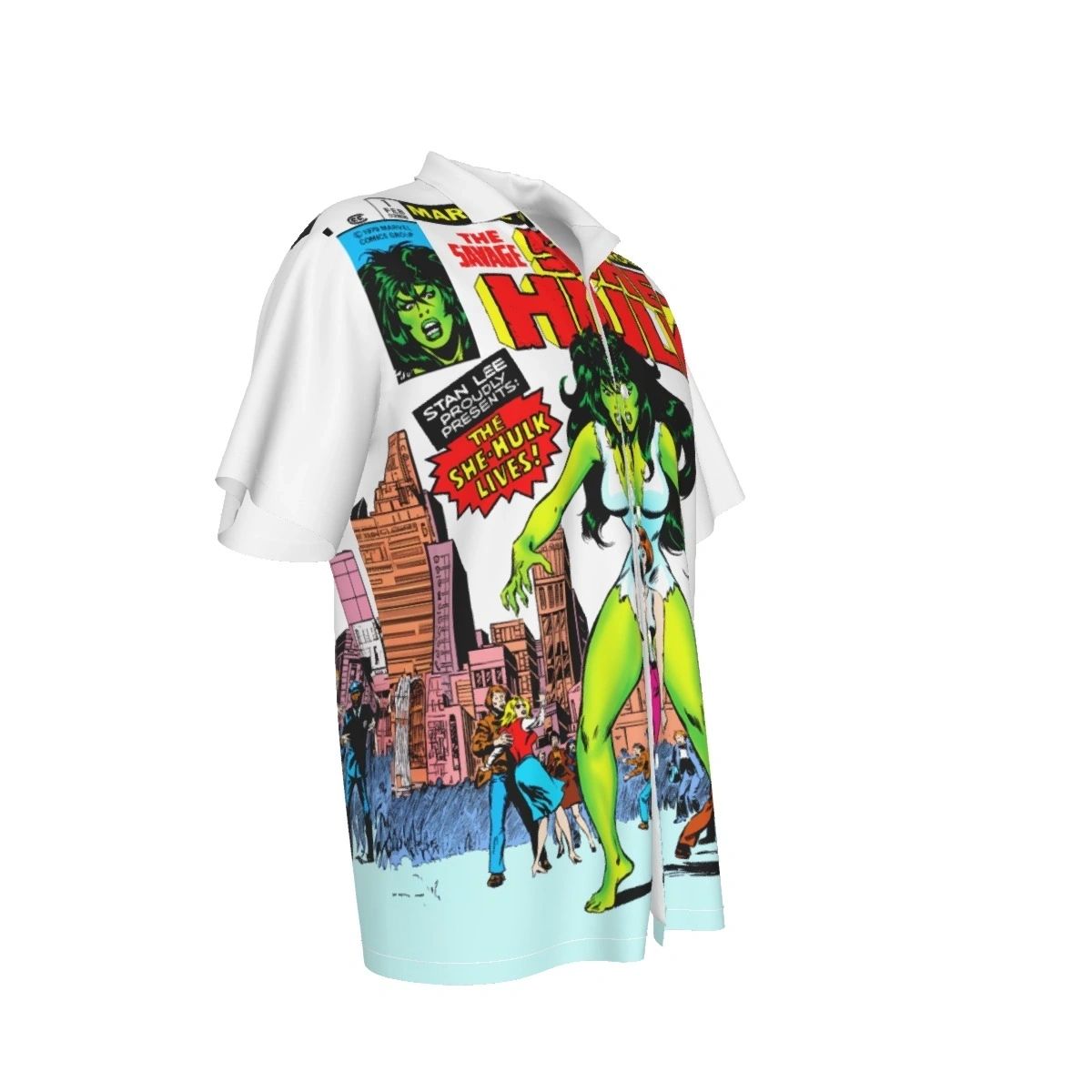 SAVAGE SHE-HULK 1 OVER PRINT SHIRT & TANK