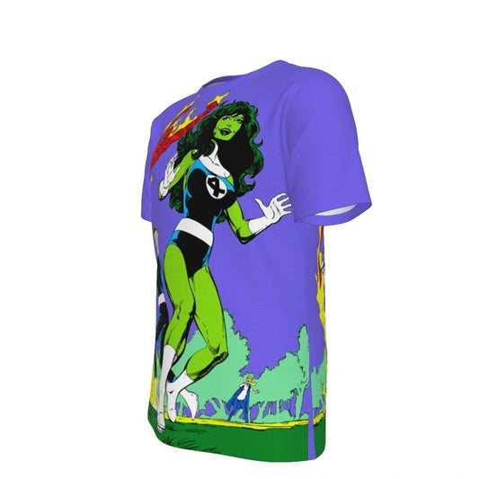 FANTASTIC FOUR 265 OVER PRINT SHIRT & TANK - SHE-HULK