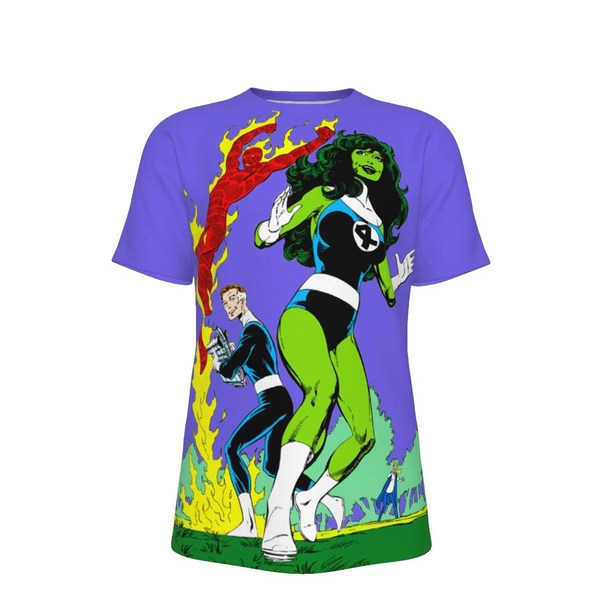 FANTASTIC FOUR 265 OVER PRINT SHIRT & TANK - SHE-HULK