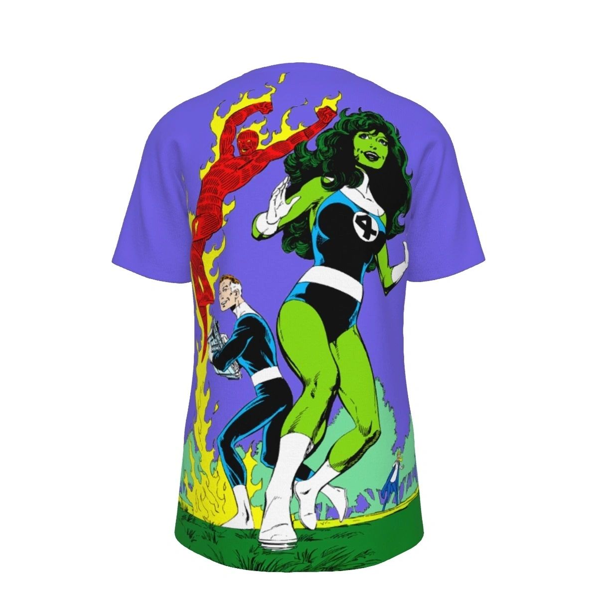 FANTASTIC FOUR 265 OVER PRINT SHIRT & TANK - SHE-HULK