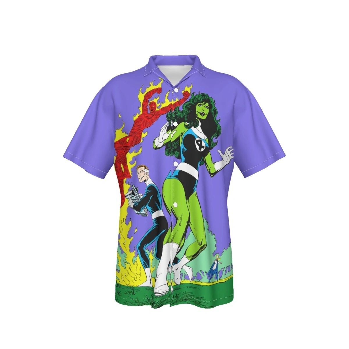 FANTASTIC FOUR 265 OVER PRINT SHIRT & TANK - SHE-HULK