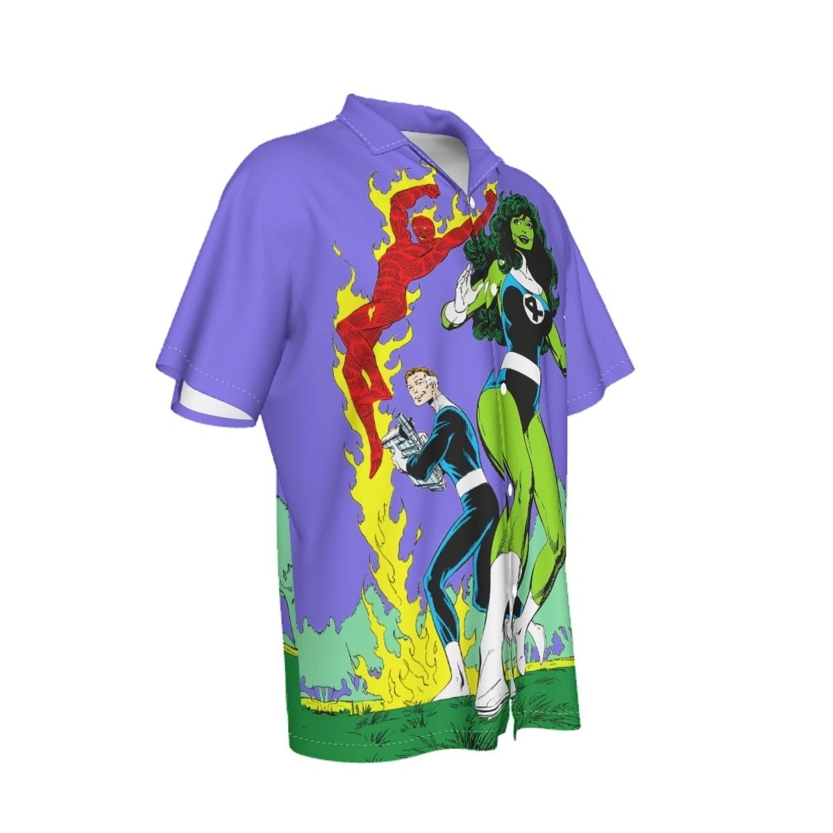 FANTASTIC FOUR 265 OVER PRINT SHIRT & TANK - SHE-HULK