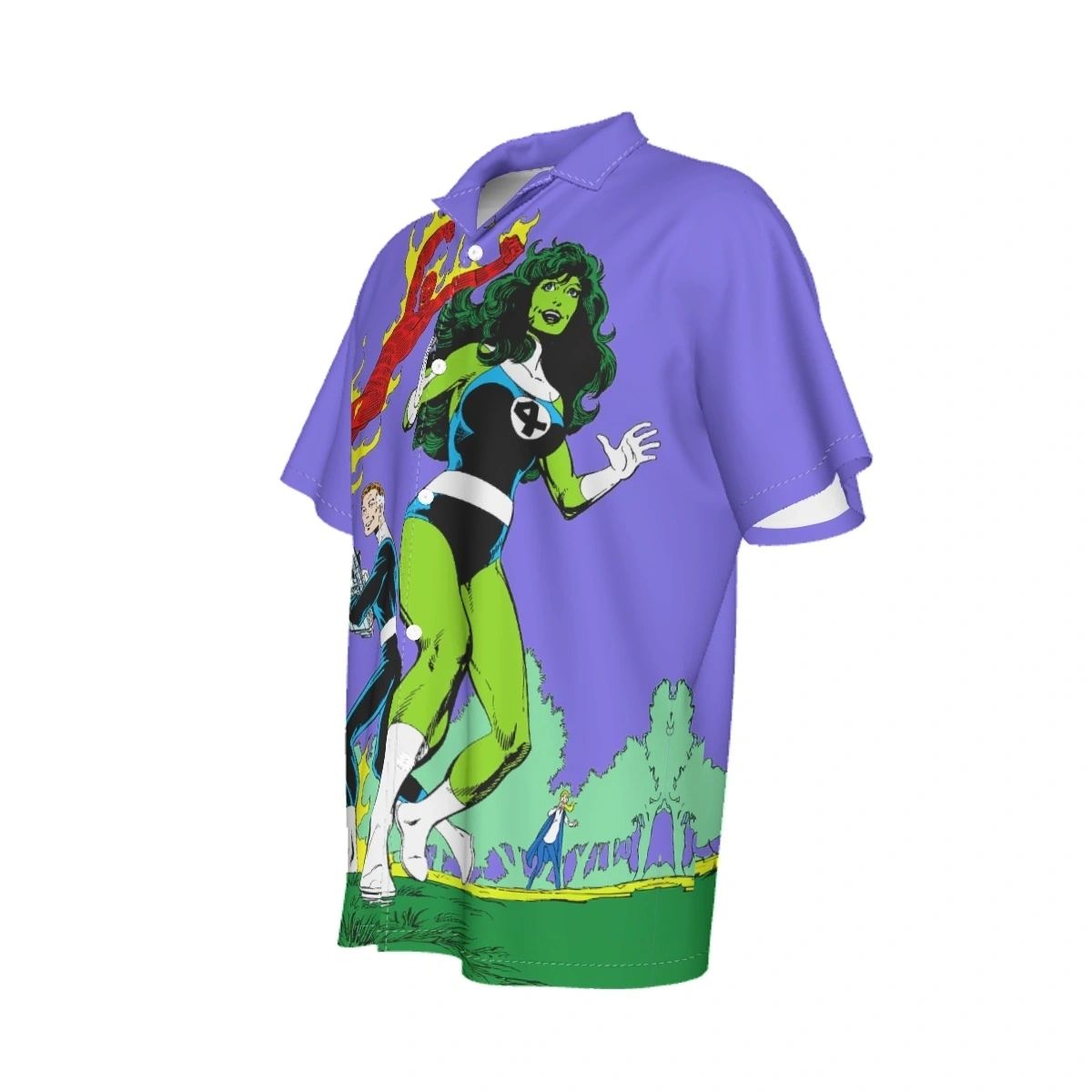 FANTASTIC FOUR 265 OVER PRINT SHIRT & TANK - SHE-HULK