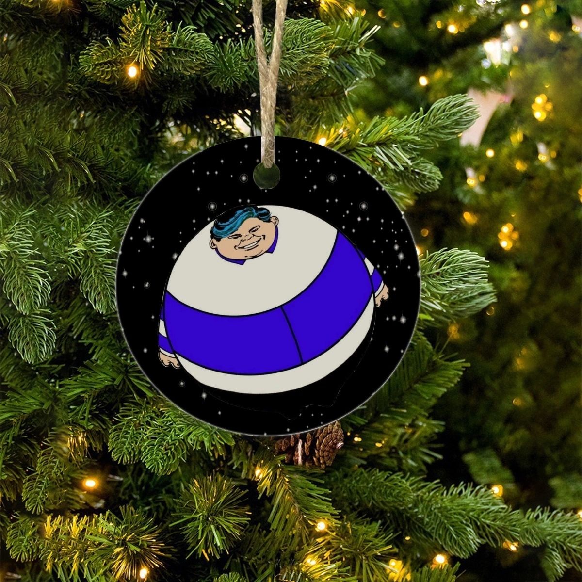 BOUNCING BOY CHRISTMAS TREE ORNAMENT