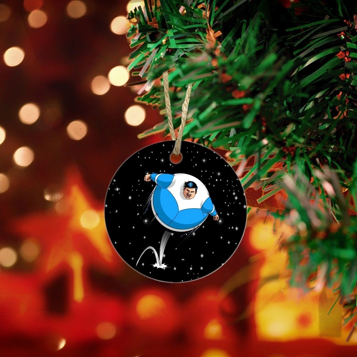 BOUNCING BOY CHRISTMAS TREE ORNAMENT